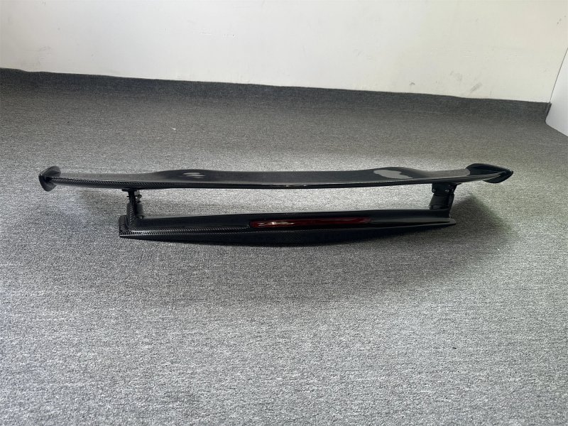 GTR Type With LED Carbon Fiber Rear Trunk GT Lip Wing Spoiler for 2 Doors  GT GTR 2015+